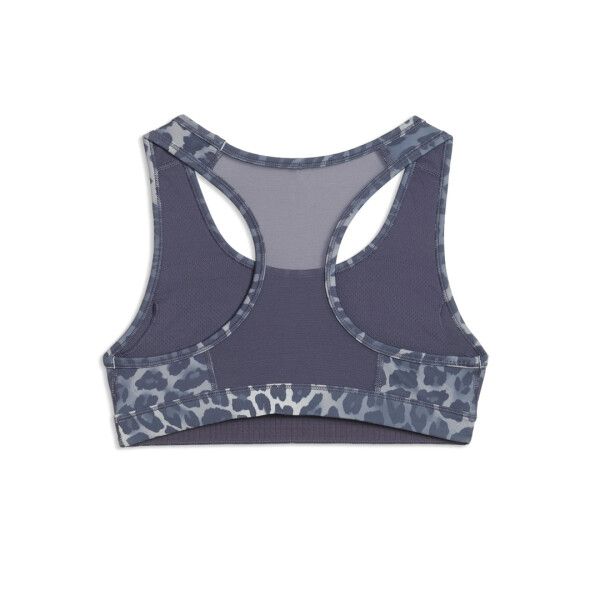 TOP 4KEEPS BRA PADDED SPOTTED - PUMA VIOLETA