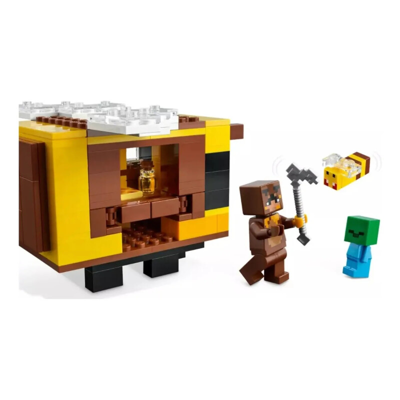 Lego Minecraft El Panal De Abejas + Mesa Crafteo Miel Lego Minecraft El Panal De Abejas + Mesa Crafteo Miel
