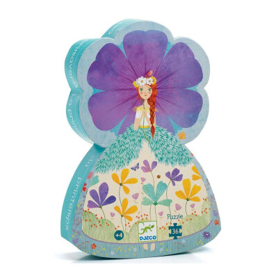 Puzzle silueta La Princesa de la Primavera Djeco Puzzle silueta La Princesa de la Primavera Djeco