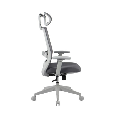 SILLA DE OFICINA MALLA-Y-METAL GRIS 2788F-1M