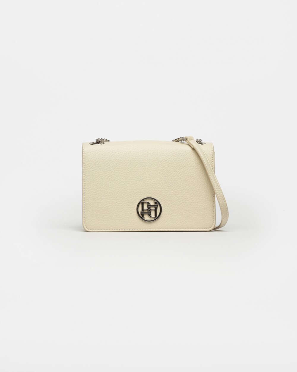 Bandolera Lola En Efecto Cuero Graneado Natural