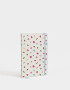 Anotadores Cuadernos y Memos Cuaderno A5 Tapa Blanda Encuadernado Con Calados - Blanco Crema