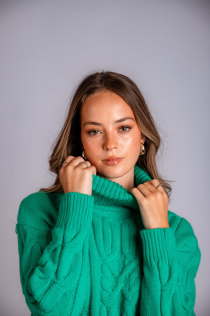 Polera Paz - verde 