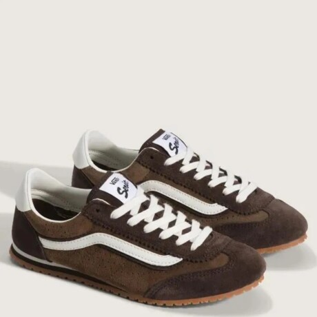 Championes Vans de Dama - Super Lowpro - VN000D833N1 SUEDE DEMITASSE