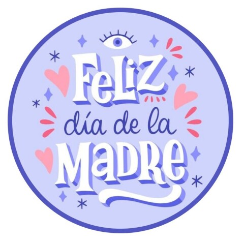 Lámina Feliz Día Mamá Magic Circ.