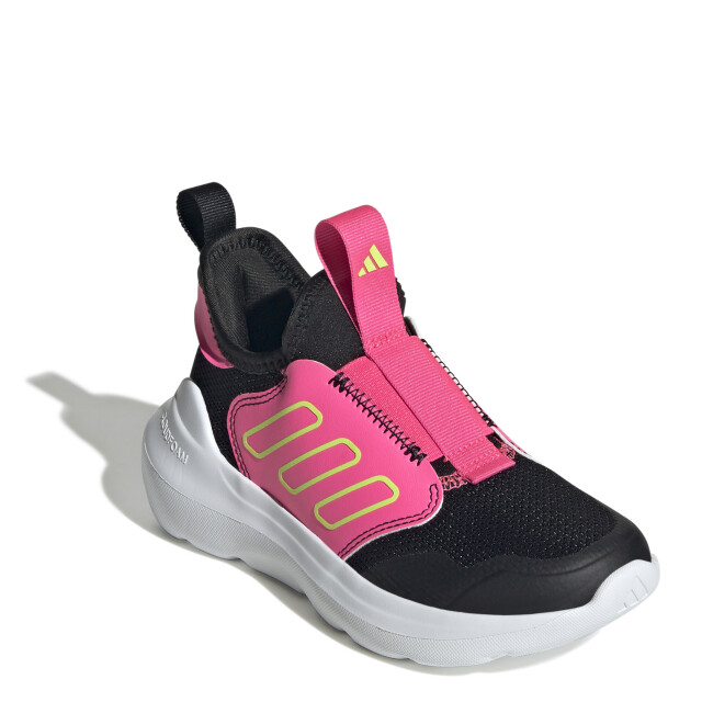 Championes de Niños Adidas Tensaur Comfort Negro - Rosado - Amarillo Lima