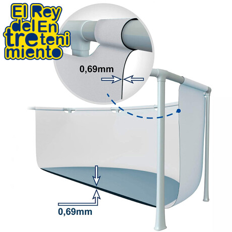 Piscina Intex Estructural 18202 L Ovalada 305x610x122CM Piscina Intex Estructural 18202 L Ovalada 305x610x122CM