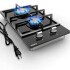 Anafe A Gas Xion Xi-gh22tgl 2 Hornallas ANAFE XION 2H VIDRIO TEMP. XI-GH22TGL AP