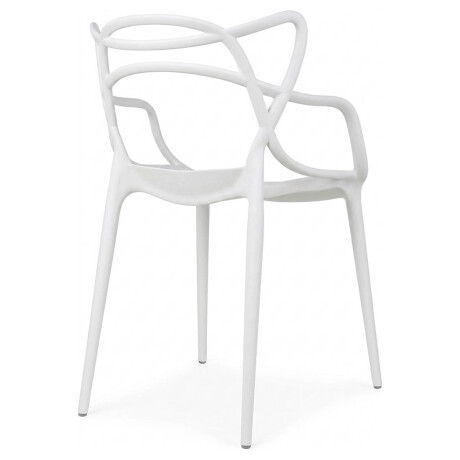 Silla Diseño Comedor Living Poliprop UV 150kg Karmen Blanco