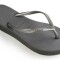 Ojota de Mujer Havaianas Slim Gris Acero