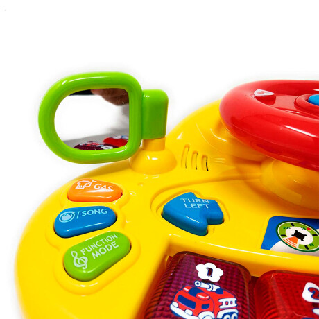 Mesa Didáctica Infantil Volante Con Sonido Y Luces Amarillo