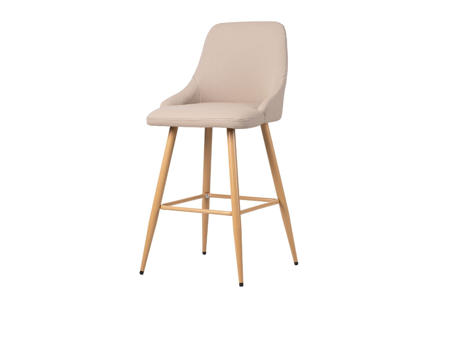 Banqueta BRUNA en PU - Beige 