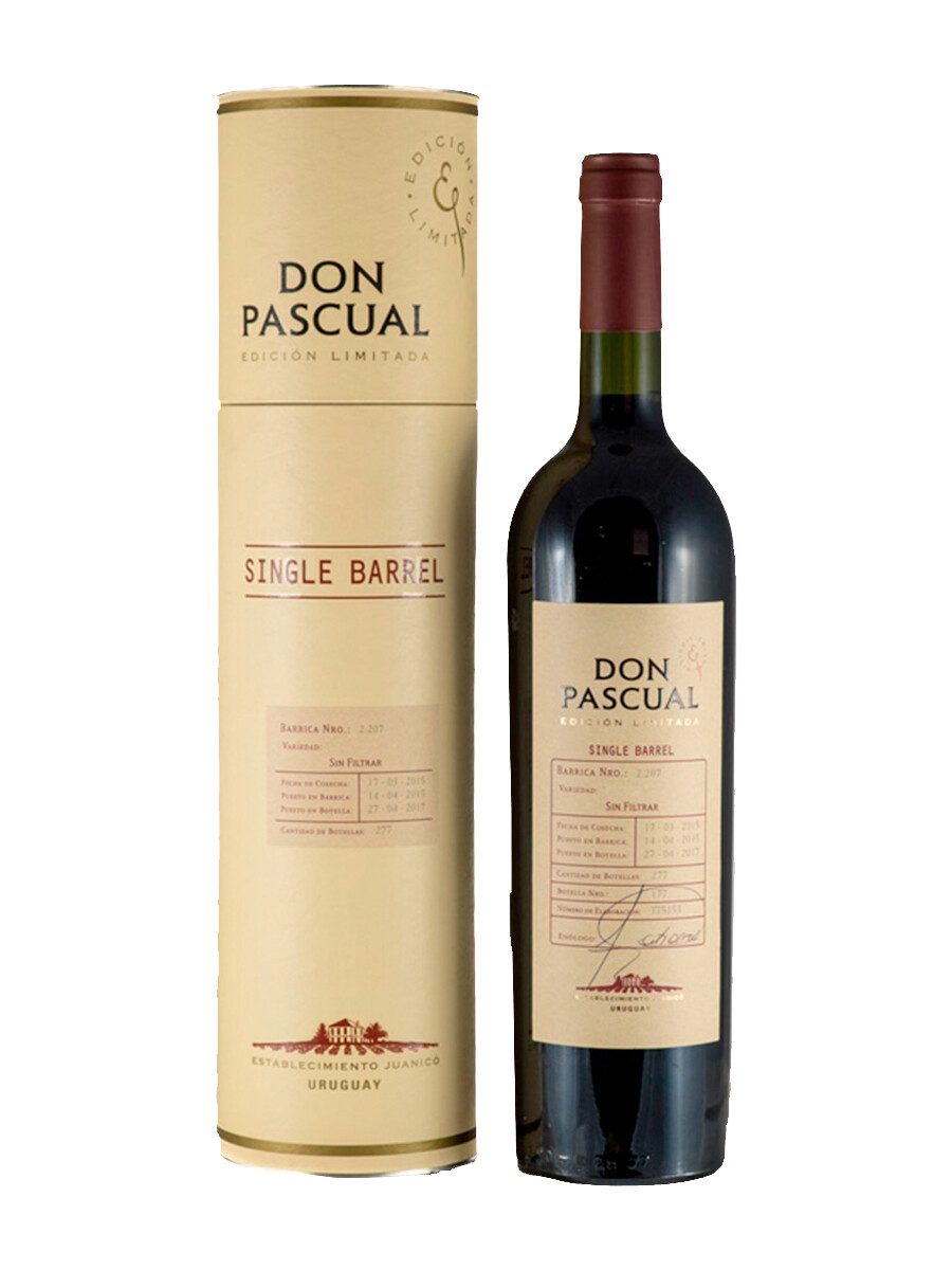 Vino Don Pascual Single Barrel Pinot Noir 750 ml Vino Don Pascual Single Barrel Pinot Noir 750 ml