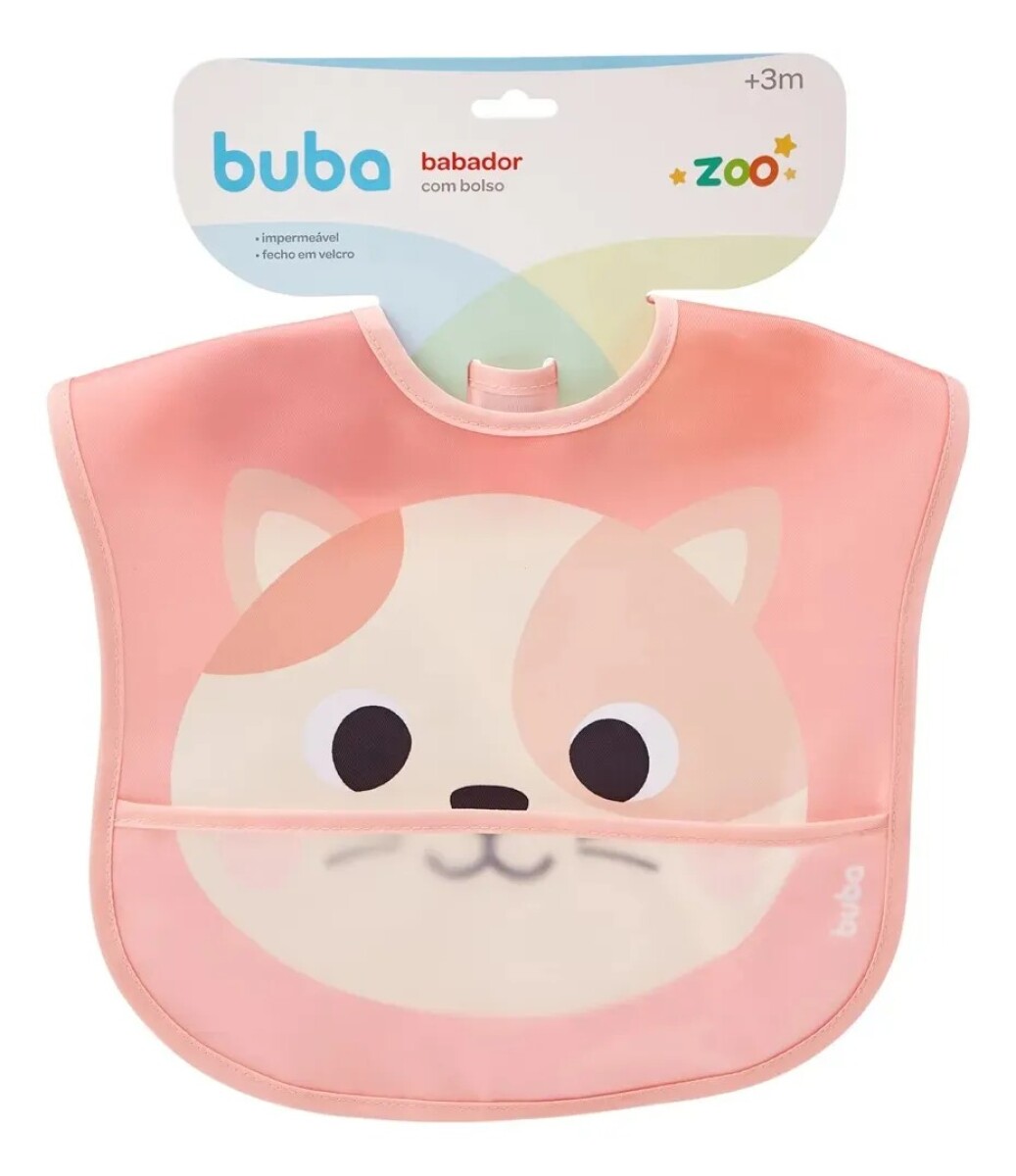 Babero alimentacion BUBA personajes - gatita 