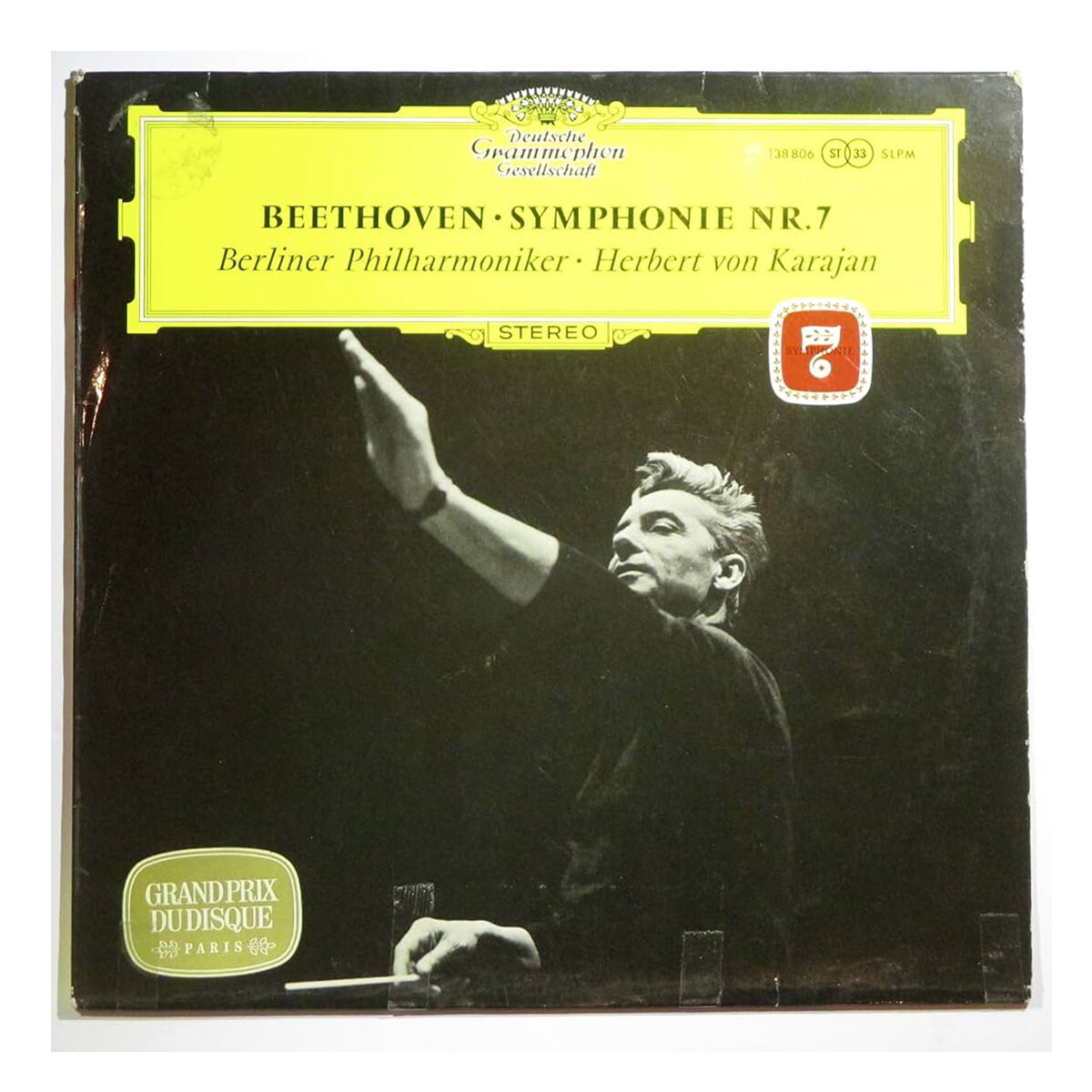 Herbert Von Karajan - Beethoven Symp No 7 - Vinilo 
