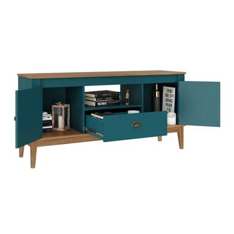 RACK COLONIAL 135 X 66 X 41 2 PUERTAS 1 CAJON MIEL/PETROLEO RACK COLONIAL 135 X 66 X 41 2 PUERTAS 1 CAJON MIEL/PETROLEO