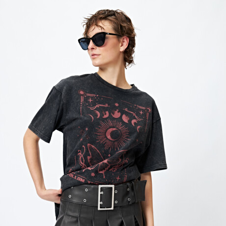 FALDA ANIKA Negro