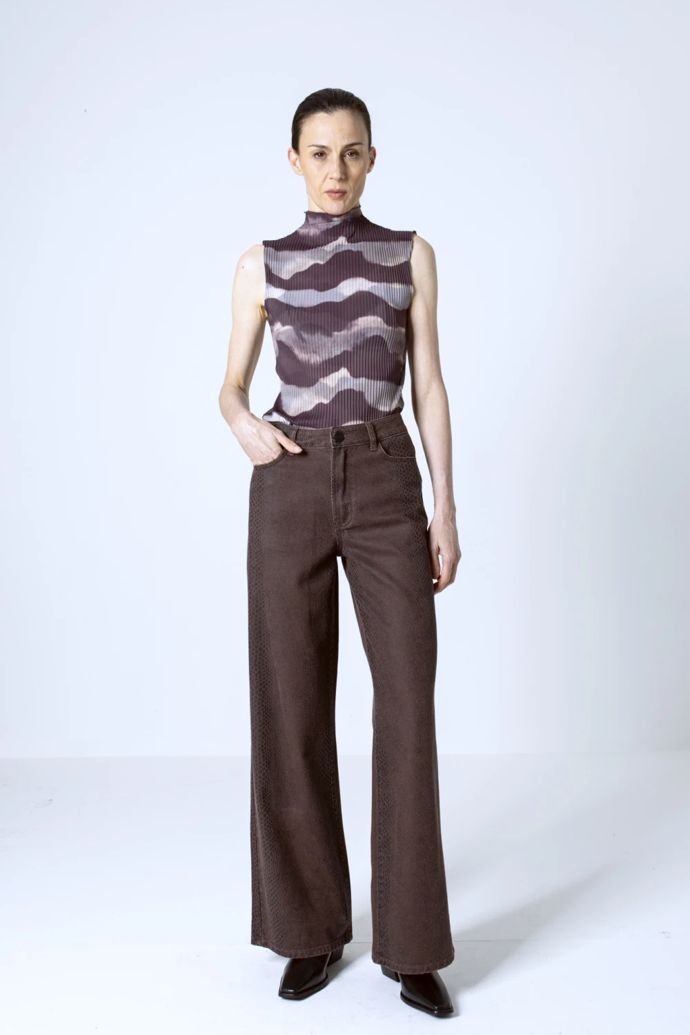 Jean Wide Leg Clong