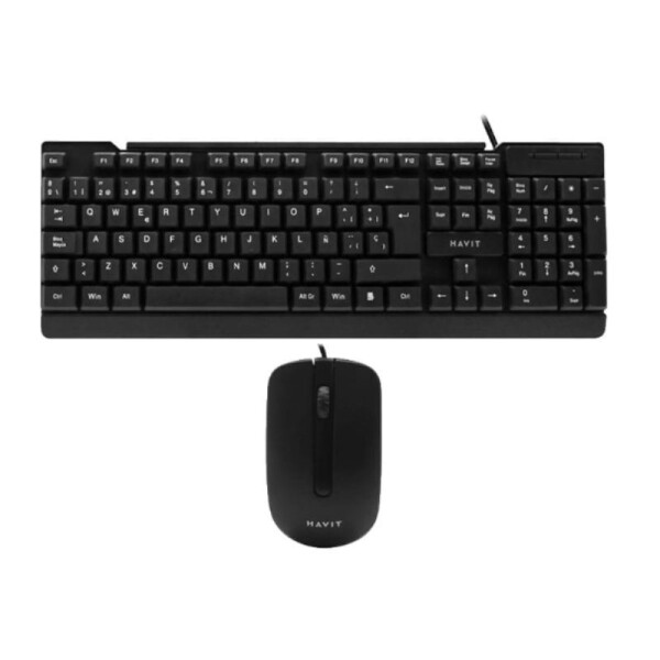 Teclado Havit Con Mouse KB247-GCM (Cable) Teclado Havit Con Mouse KB247-GCM (Cable)