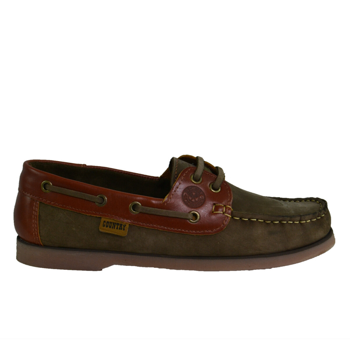 Mocasin Country de Hombre Nautico Nob/nautilus - Oliva-cognac 