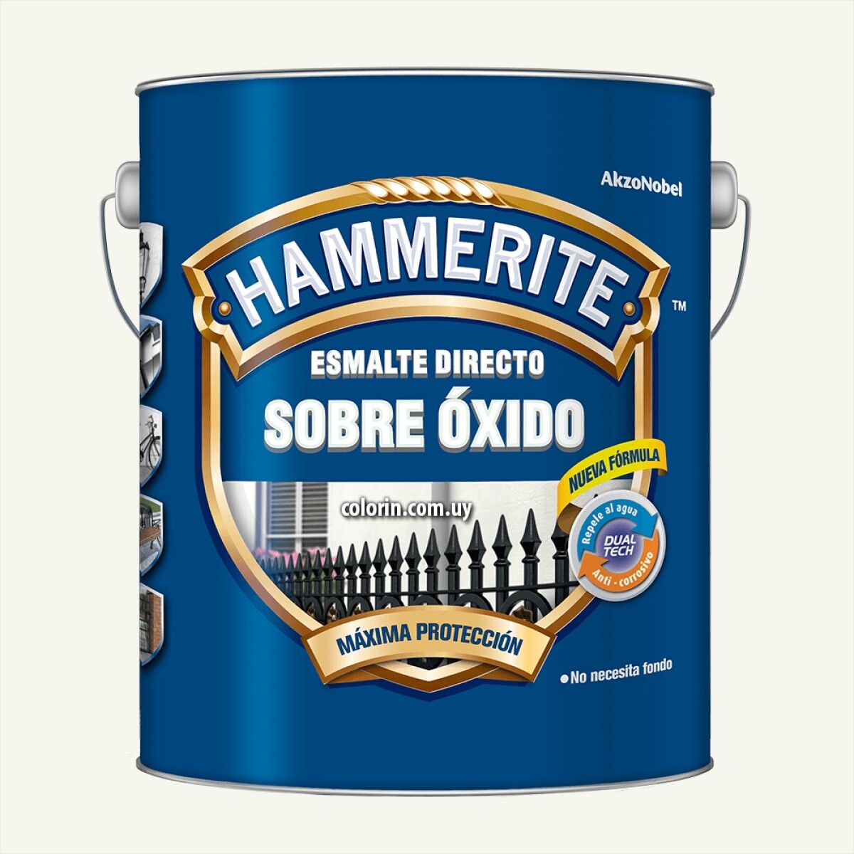 Hammerite brillante - Blanco 0.800L 