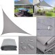 Set x2 Lona vela triangular poliester impermeable 3,6 mts GRIS