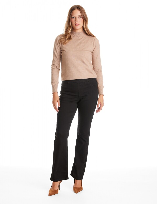 Jegging Bootcut NEGRO