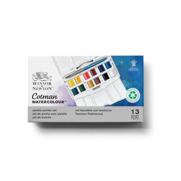 Set de acuarela de bolsillo Cotman x 12 - Winsor & Newton Única