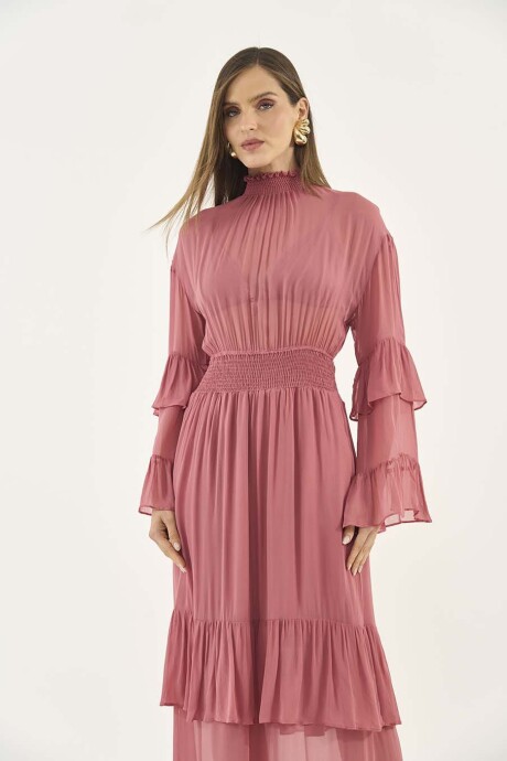 Vestido Moramay Rosa viejo