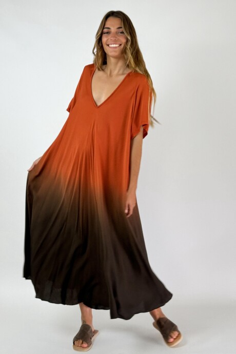 VESTIDO MORA Terracota