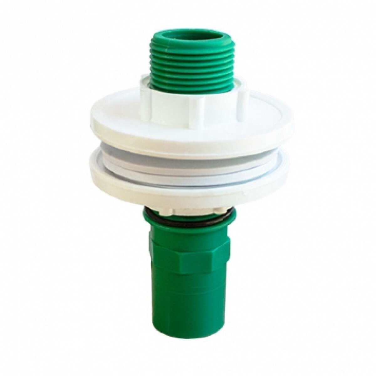 GINYPLAS CONEXIÓN TANQUE FUSIÓN 32 MM x 1 PULGADA 