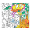 Póster gigante para colorear Barcelon