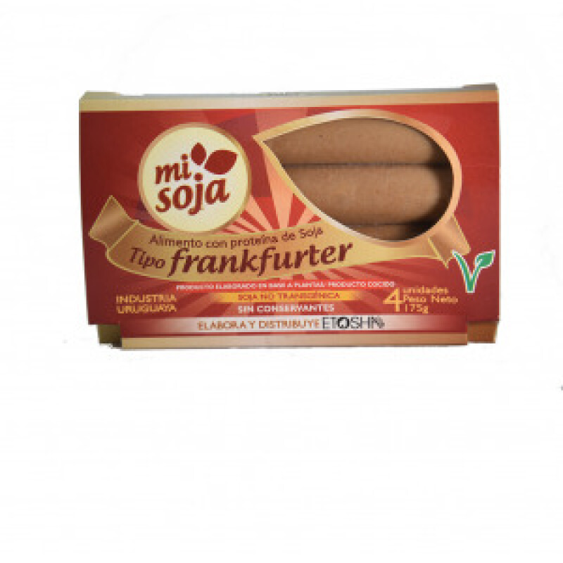 Panchos de soja Mi Soja - 4 uds. - 175 gr Panchos de soja Mi Soja - 4 uds. - 175 gr