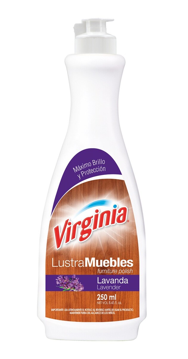 Lustramuebles Crema Lavanda Virginia 250ml 