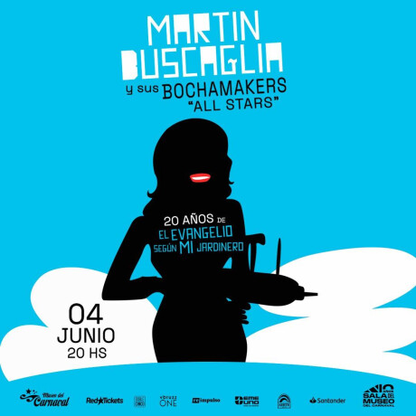 Martín Buscaglia y sus Buchamakers Anticipada