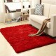 Alfombra Peluda Shaggy de 2.0 x 2.5 m Rojo