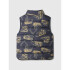 V-PUFFER VEST NAVY UNIFORM