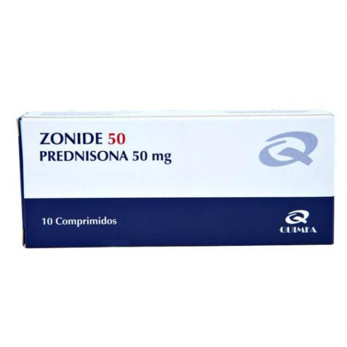 ZONIDE 50 MG CJ X 10 COMP. única