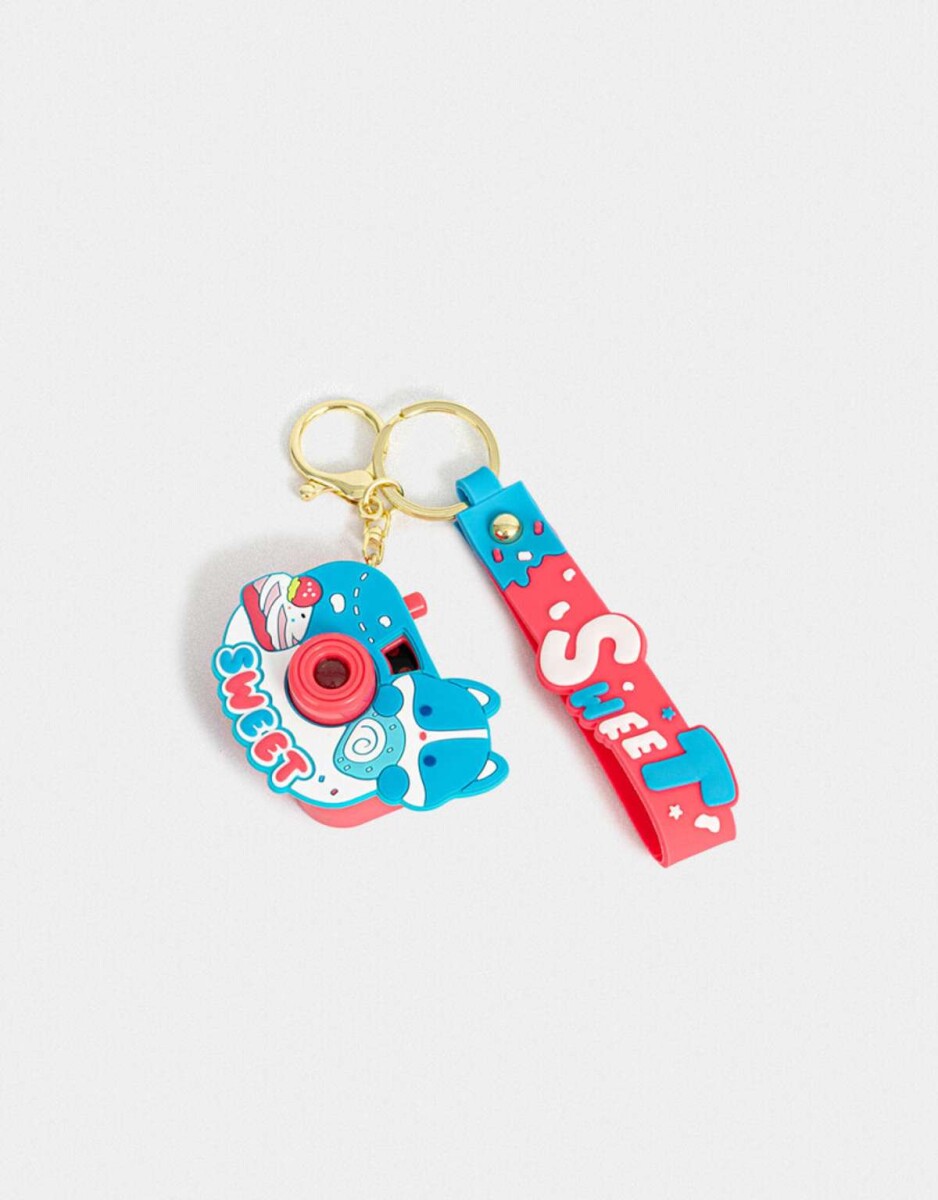 Llavero Lúdico - Combinación Bicolor 