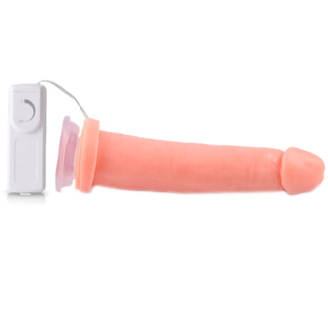 Vibrador Géminis Con Ventosa Piel