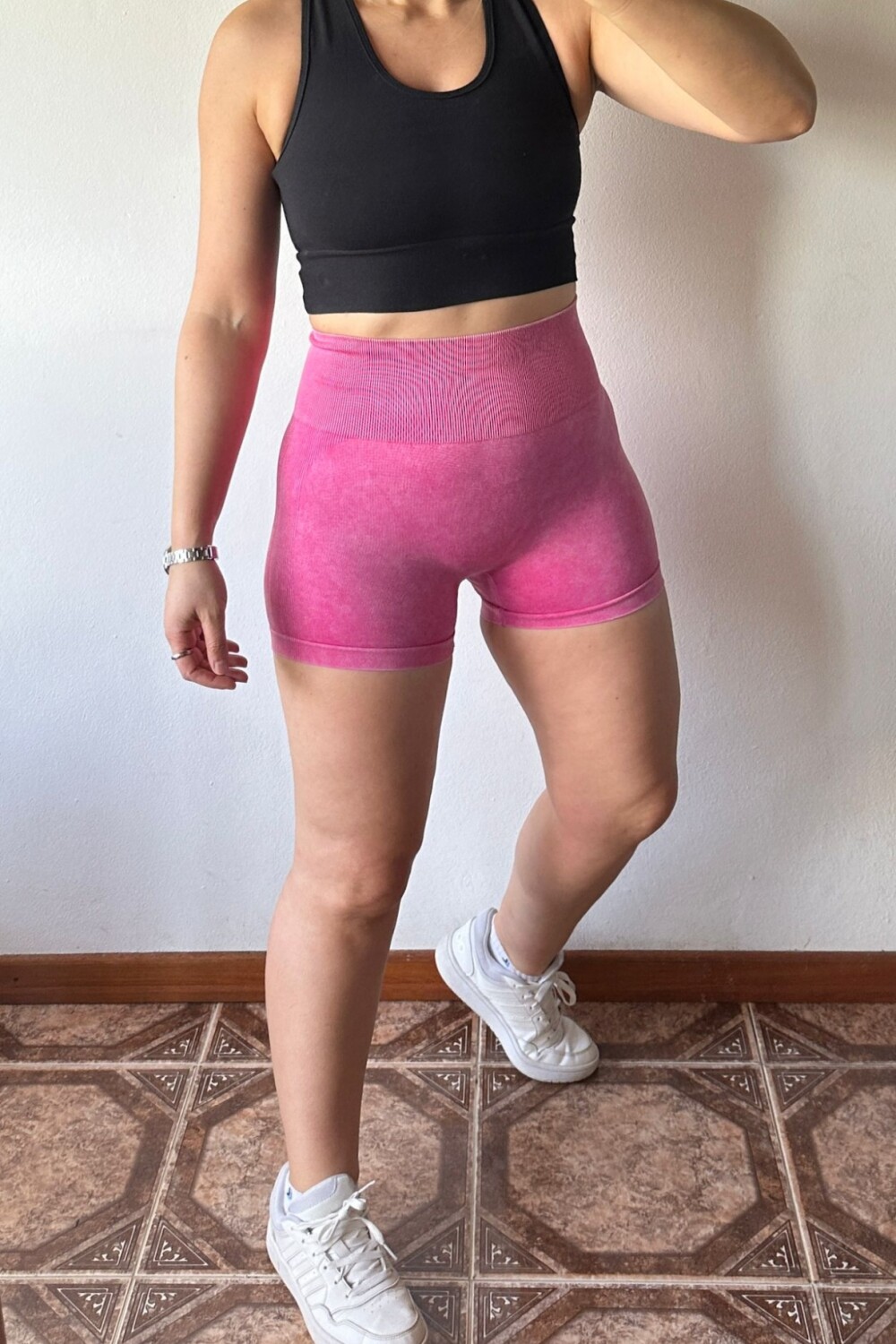 Calza Levantacola Fucsia