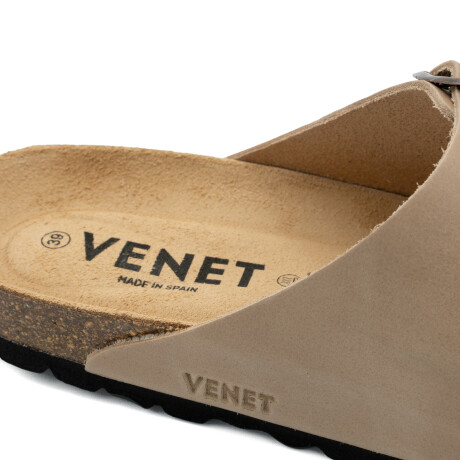 SANDALIAS VENET - CUERO BRUNN VISON