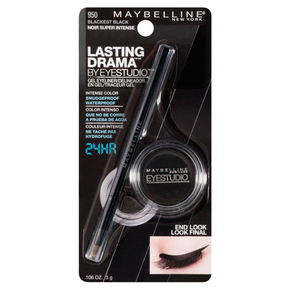 Delineador de Ojos Maybelline Lasting Drama Gel Delineador de Ojos Maybelline Lasting Drama Gel