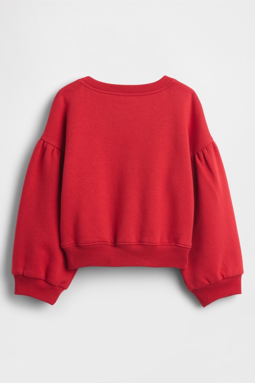 Buzo Deportivo Logo Gap Disney Toddler Niña Modern Red