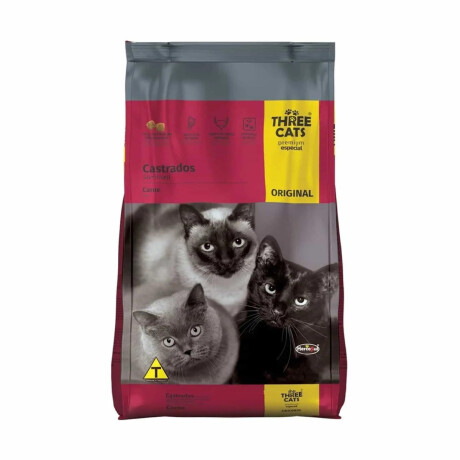 ALIMENTO DE GATO THREE CATS ORIGINAL 10.1KG SP CASTRADO ALIMENTO DE GATO THREE CATS ORIGINAL 10.1KG SP CASTRADO