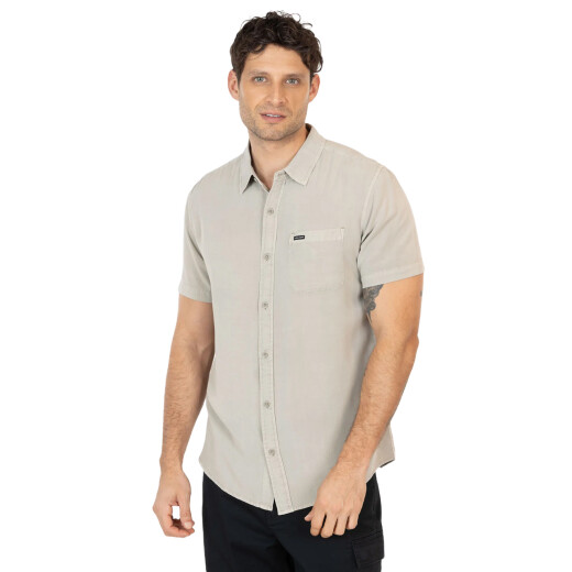 Camisa Volcom Abg Maverick - Beige Camisa Volcom Abg Maverick - Beige