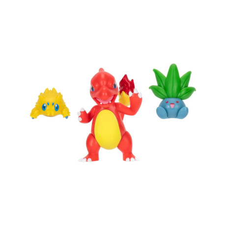 Pokemon Battle Figure Set Joltik + Charmeleon + Oddish