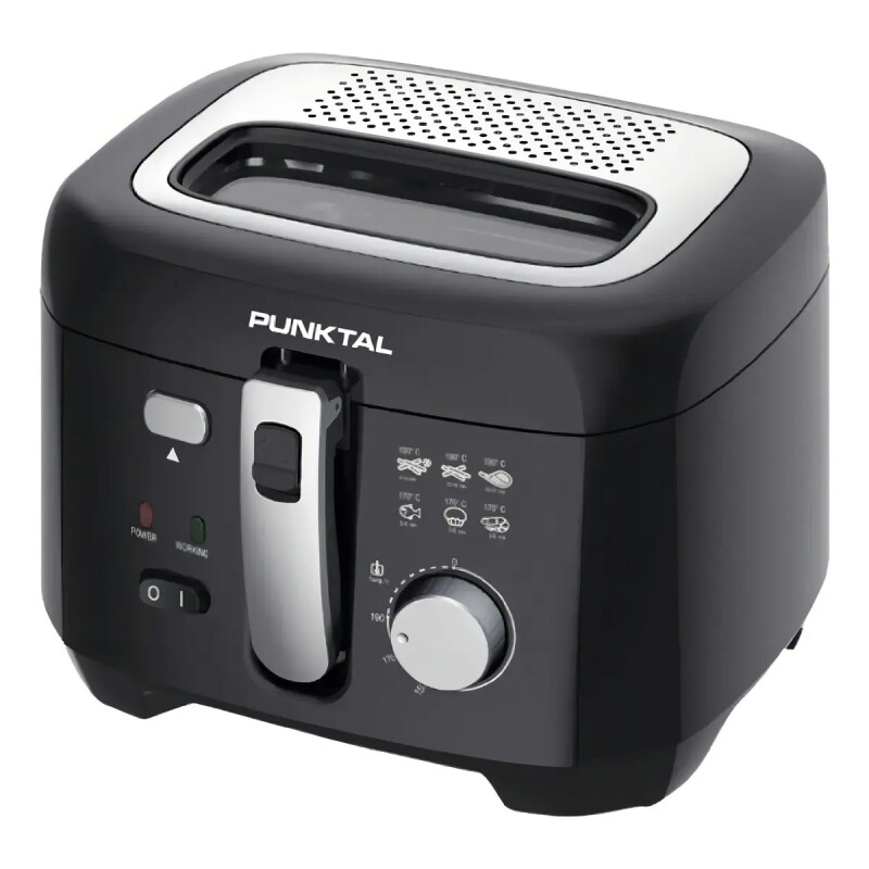 FREIDORA INOX PUNKTAL 2.5LTS 1800W FR105 F FREIDORA INOX PUNKTAL 2.5LTS 1800W FR105 F