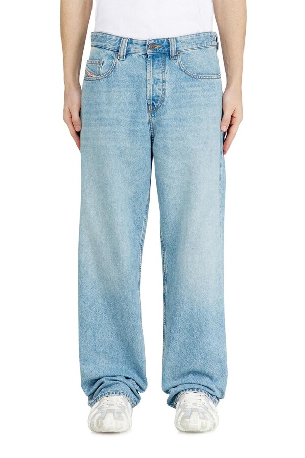 Jean Para Hombre Relaxed 2001 D-Macro Azul