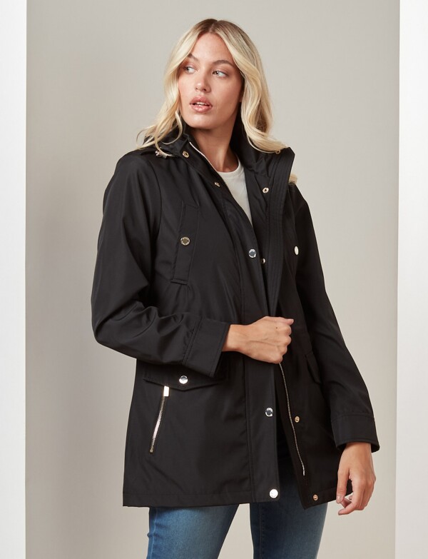 Campera Impermeable NEGRO